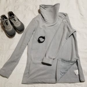 Nike fleece cowell neck womens sweater